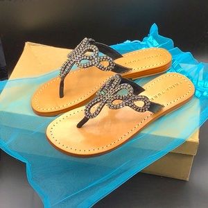 Trina Turk Brand New Bling Sandals.